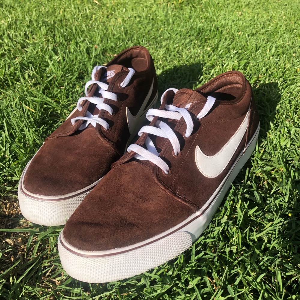 Niki Toki Low Brown suede Nike SB size 14